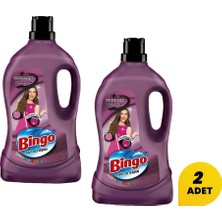 Bingo 2'li Set Sıvı Çamaşır Deterjanı 4 lt Onaran Koruma Özelliği ile Tüm Renkler İçin
