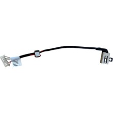 Notespare Dell ile Uyumlu Vostro 14 3468 P76G, 14 3468 P76G002 Power Dc Jack, Adaptör Şarj Soketi