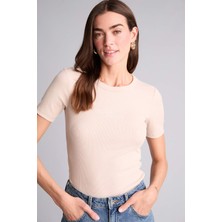 DeFacto Slim Fit Fitilli Kaşkorse Tişört H1390AX26SM