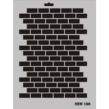 Bucuks Rich New Seri N-160 Stencil 35X25 cm