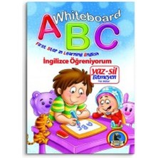 Shoplet Whiteboard Abc First Step In Learning English / Yaz-Sil Bitmeyen Yazı Defteri