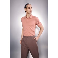 DeFacto Serin Tutan Standart Fit Kısa Kollu Polo Tişört G1029AX26SP