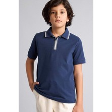 DeFacto Regular Fit Polo Yaka Pike Kısa Kollu Polo Tişört Erkek Çocuk D9253A826SM
