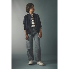 DeFacto %100 Pamuk Wide Leg Jean Pantolon Erkek Çocuk F9439A826SM