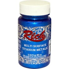 Bucuks Riculti Surface Titanium 2562 Mavi Metalik 90 cc