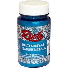 Bucuks Riculti Surface Titanium 2566 Bodrum Mavi Metalik 90 cc