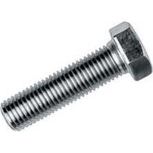 Bucuks M8X45 Civata Beyaz Tam Paso 10 Adet