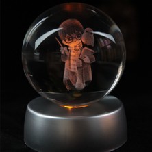Harry Potter Işıklı Cam Küre moryconcept 8x6 cm Plastik Standlı Zarif Görünüm