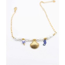 Remstdrk Deniz Kabuğu Halhal - Altın