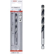 Bucuks Pointteq Altıgen Şaftlı Hss Matkap Ucu 7 mm