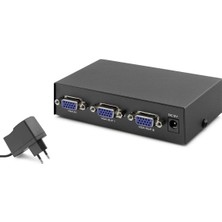 Epilons VGA Splitter 1 In 2 Out 200 Mhz - Siyah HDX1277