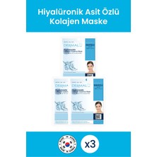 Dermal Hyaluronate Kolajen Özlü Cilt Bakım Maskesi 23 gr 3 Adet