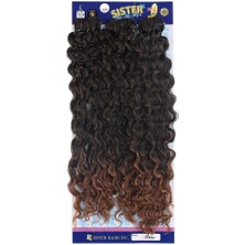 Bucuks Afro Dalgası /siyah Kahve Ombreli 1/30