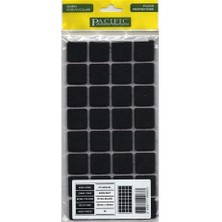 Bucuks Pacific 6025 Bl Yapışkanlı Keçe 25 mm x 25 mm Siyah