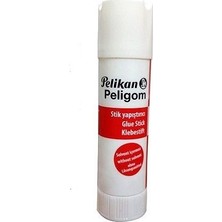 Pelikan Peligom Stick Yapıştırıcı 10 gr Solventsiz Beyaz Renkli Pratik Kullanım İçin