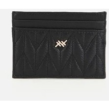 Hotiç 05CUH311120A100 KADIN Deri Siyah Kartlık