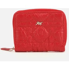 Hotiç 05CUH311140A750 KADIN Deri Kırmızı Mini Kroko Cüzdan