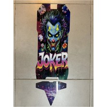 Bisiklet Dünyam Onvo Scooter Rx8 Pleksi Tabanlık - Standart Vida Delikli Deck 2.8mm Joker