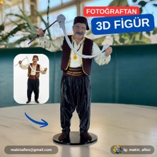 Makinafleo Kişiye Özel 3D Meslek Figürü (15CM)