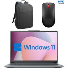 Lenovo Ideapad Slim 3 Amd Ryzen 5 7520U 16GB 512GB SSD 15.6 " Windows 11 Çanta+Mouse