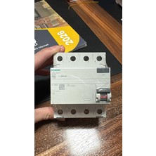 Siemens Trifaze Kaçak Akım Rolesi 4X25 Amper 30MA