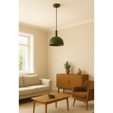 Longing Verde Dome Sarkıt Lamba Sarkıt Lamba-Avize - Modern Endüstriyel Mufak Hol Cafe Salon Avize