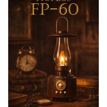 Gunkes Nostaljik Gaz Lambası Tasarımlı Klasik Retro Bluetooth Hoparlör (Fıoplus Fp-60)