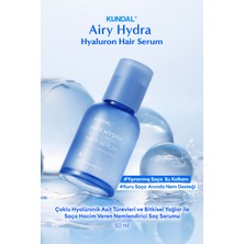 Hyalüronik Asit ile Nemlendiren Pürüzsüzleştirici Saç Serumu Kundal Airy Volume Hyaluron Serum