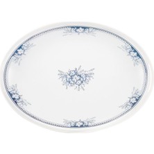 Madame Coco Blanche Oval Tepsi