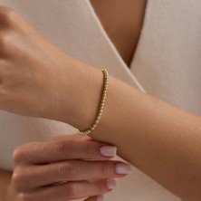 Sembol Gold 14 Ayar Top Zincir Altın Bileklik 1.80 Gram