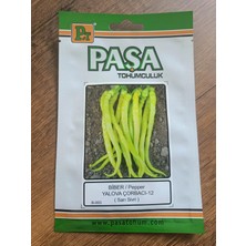 Paşa Tohumculuk Biber Tohumu Yalova Çorbacı Sarı Sivri 5 gr