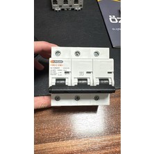Günsan Elektrik Valta Otomatik Sig. 3p 10KA C Tip 125A  Sıfır Kutusuz 1ADET Fiyatıdır