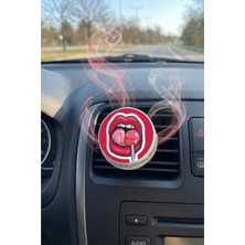 Promosyonik Lolipop Tasarımlı Fan Petek Oto Kokusu