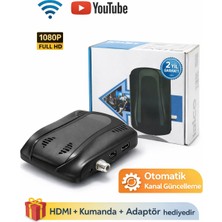 Wifi 1080P Dijital Uydu Alıcısı – Destekli, HDMI & Usb, Otomatik Kanal Güncellemeli