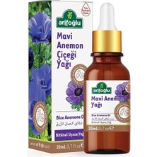 Arifoğlu Mavi Anemon Yağı 20 ml Bitkisel Uçucu Yağ Cilt Bakım Etkisi ile Doğal Kullanım