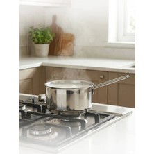 Hascevher 16 cm Gelincik Kulplu Sütlük Tencere Kapaksız