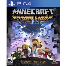 Telltale Games Minecraft Story Mode PS4 Platform Oyunu Genç Yetişkinler İçin Multiplayer Desteği ile Eğlenceli