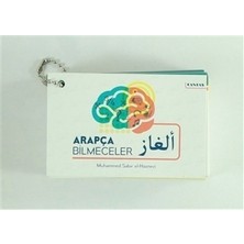 Cantaş Yayınları Arapça Bilmeceler Kartları 99 Sayfa Üniversite Hazırlık Kitabı Muhammed Sabır El-Haznevi