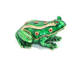 Alfa Life Marketing Swarovski Taşlı Tekli Kurbağa Model 1