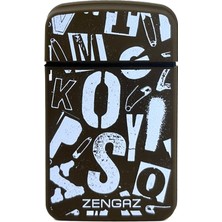 Bıyıklı Tobacco Zengaz Cool Tasarım Jet Alev Çakmak - Stencil
