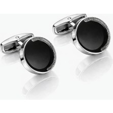 Aziz Kalem Klasik Black Swan Kol Düğmesi