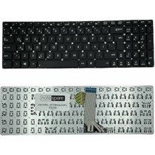 Notespare Asus ile Uyumlu R515SA, R51L, R51LB, R51LD, R51LJ, R51LN Notebook Klavye Siyah Tr
