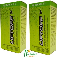 Herbalife Liftoff Efervesan Enerji Tableti C ve B Vitaminli 2’li Paket