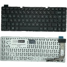 Notespare Asus Uyumlu Vivobook Max X441UV-WX091T, X441UV-WX092T, X441UV-WX093D Klavye Siyah Tr
