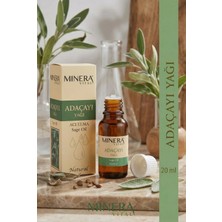 Minera Vital Adaçayı Yağı 20 ml (Sage Oil) Damlalıklı Cam Şişe