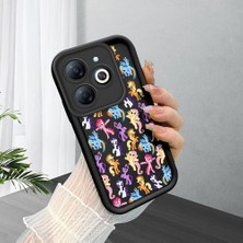 Ucuc Tecno Spark 20/20C Uyumlu Siyah Silikon Kılıf Darbeye Dayanıklı Kamera Korumalı