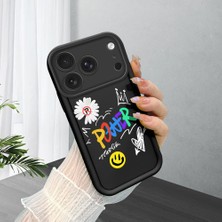 Ucuc iPhone 17 Pro Uyumlu Siyah Silikon Kılıf Darbeye Dayanıklı Kamera Korumalı