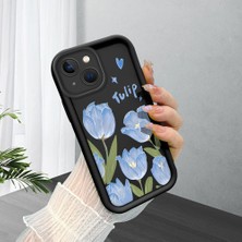 Ucuc iPhone 14 Uyumlu Siyah Silikon Kılıf Darbeye Dayanıklı Kamera Korumalı