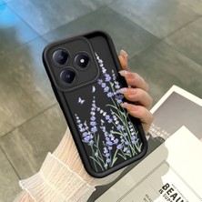 Ucuc Realme C63 4G/C61 Uyumlu Siyah Silikon Kılıf Darbeye Dayanıklı Kamera Korumalı