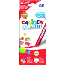 Carioca Yağlı Pastel Boya Kalemi 12'Li